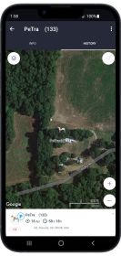 GPS Locator for Dogs with Perimeter Fence Realtime Pet Tracking System Size:XS