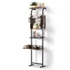 VEVOR Pet Feeding Station with Storage, Elevated Dog Bowls, Raised Dog Bowl Stand, Dog Food Storage and Feeder Station with Storage Shelves